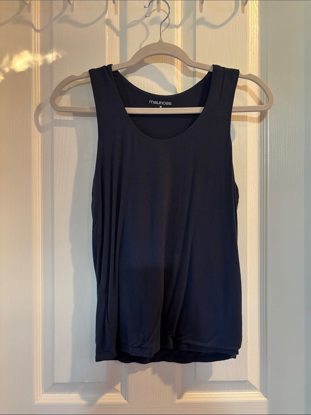 Maurices Dark Navy Scoop Neck Tank